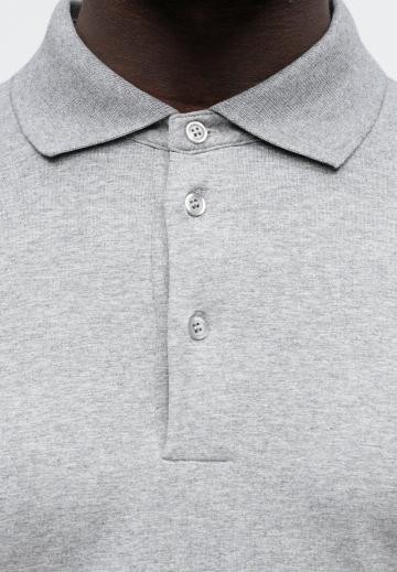 Поло с длинным рукавом