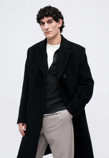 Шерстяное пальто