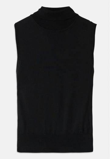 Пуловер без рукавов