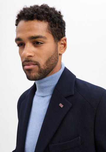 Шерстяное пальто