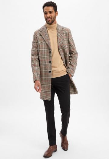 Шерстяное пальто