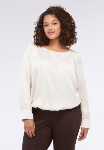 Атласная блузка