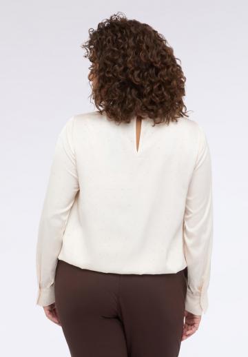 Атласная блузка