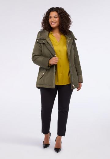 Атласная блузка