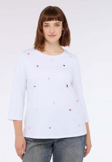 Майка с рукавом три четверти