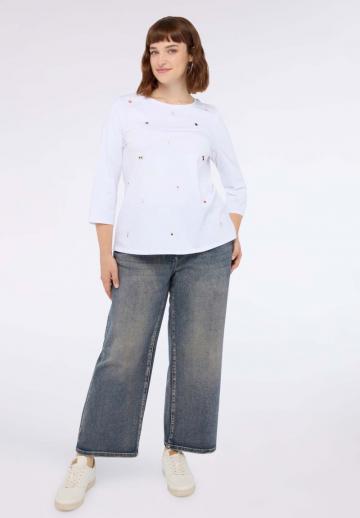 Майка с рукавом три четверти