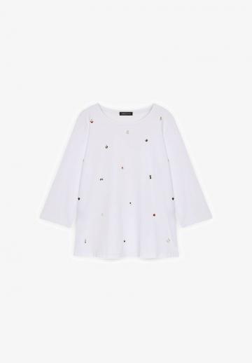 Майка с рукавом три четверти