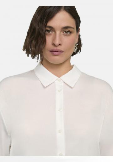 Атласная блузка