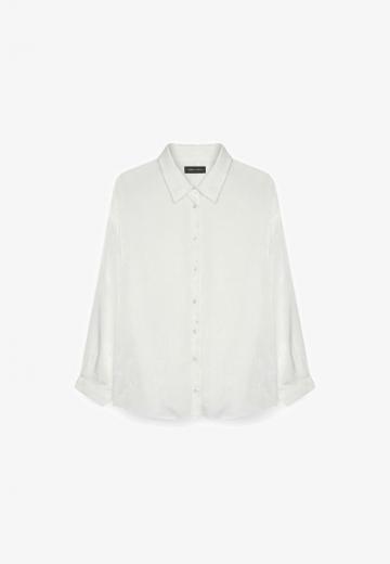 Атласная блузка