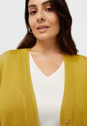 Длинный жилет