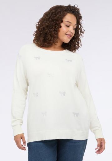 Длинный пуловер