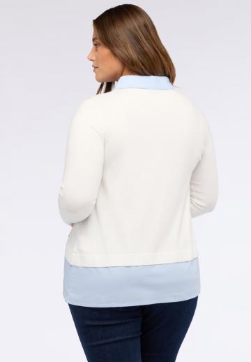 Длинный пуловер