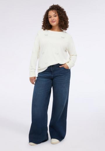 Длинный пуловер