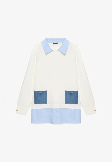 Длинный пуловер