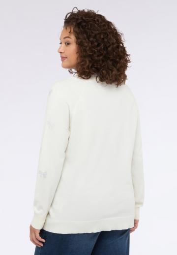 Длинный пуловер