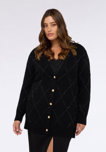 Длинный кардиган