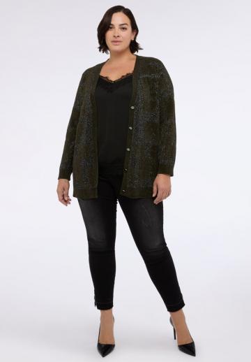 Длинный кардиган