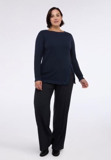 Длинный пуловер