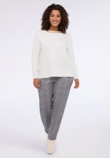 Длинный пуловер