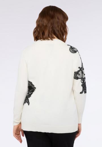 Длинный пуловер