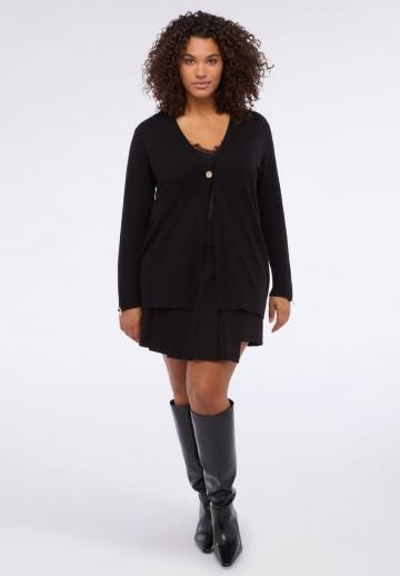 Длинный кардиган