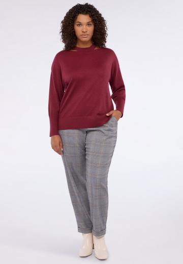 Длинный пуловер