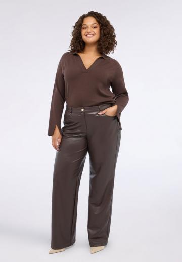 Длинный пуловер