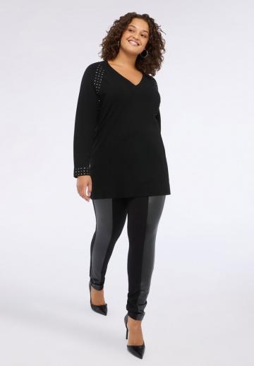 Длинный пуловер