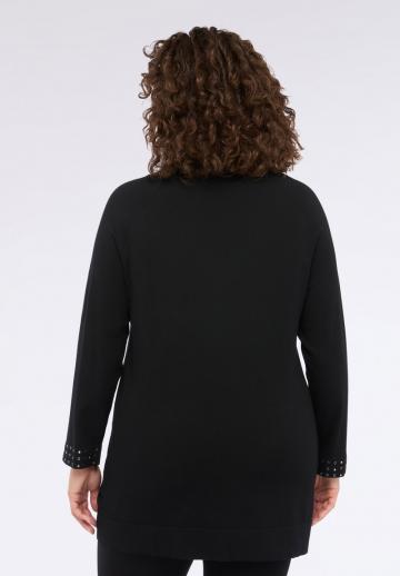 Длинный пуловер