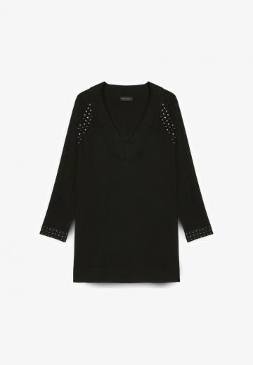 Длинный пуловер