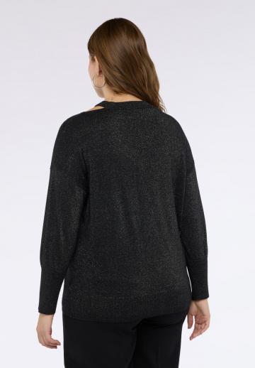 Длинный пуловер