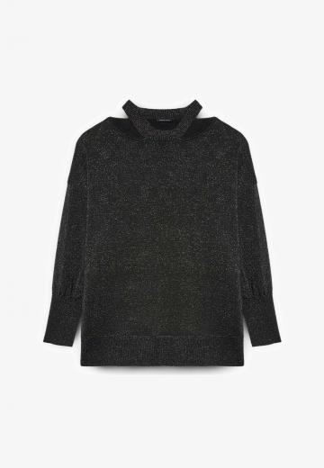 Длинный пуловер