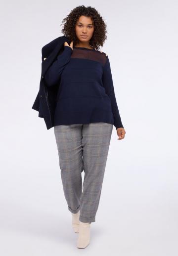 Длинный пуловер