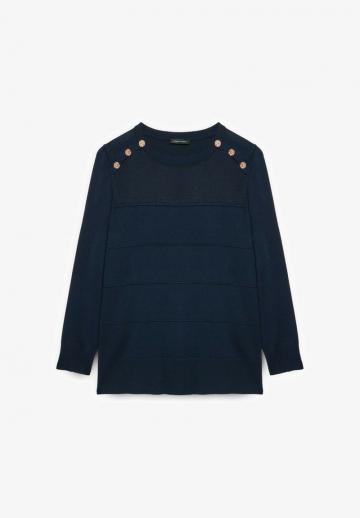 Длинный пуловер