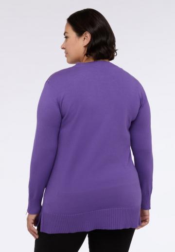 Длинный пуловер