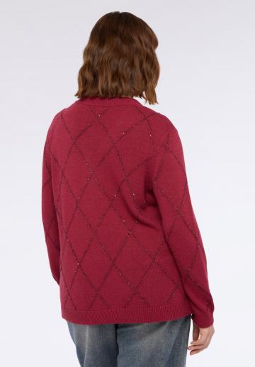 Длинный пуловер