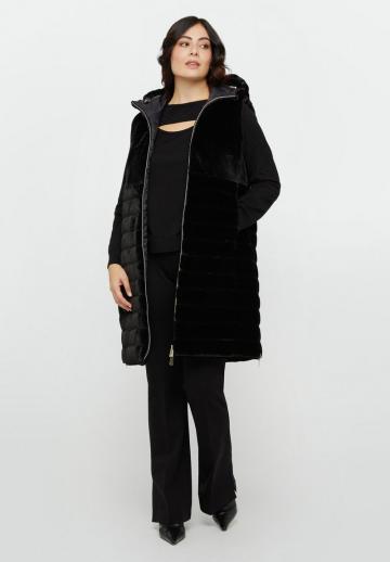 Длинный жилет