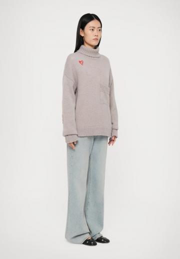 Длинный пуловер