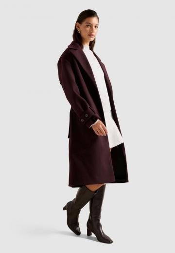 Шерстяное пальто