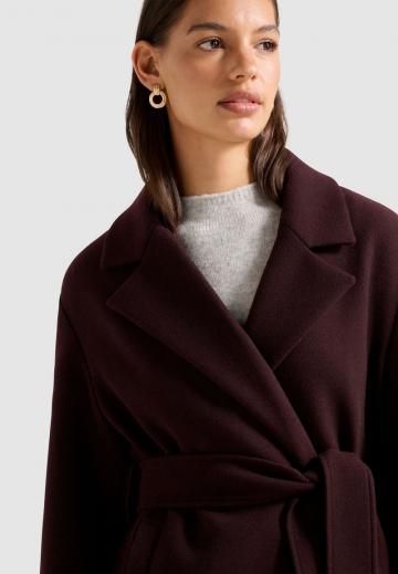 Шерстяное пальто