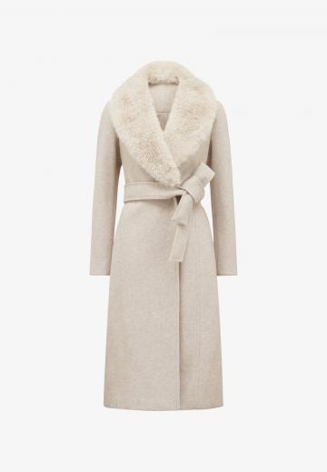 Шерстяное пальто