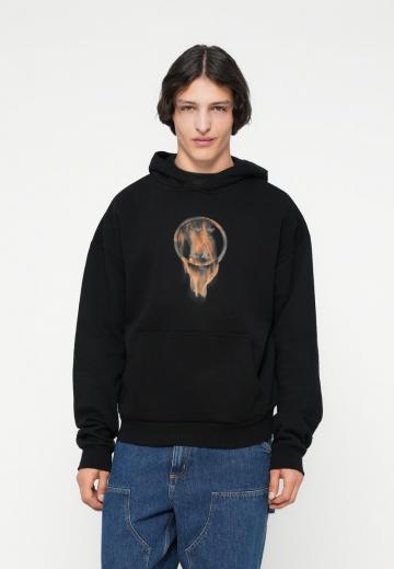 Пуловер с капюшоном