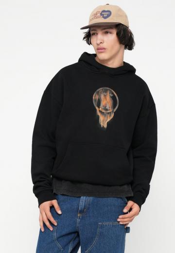 Пуловер с капюшоном