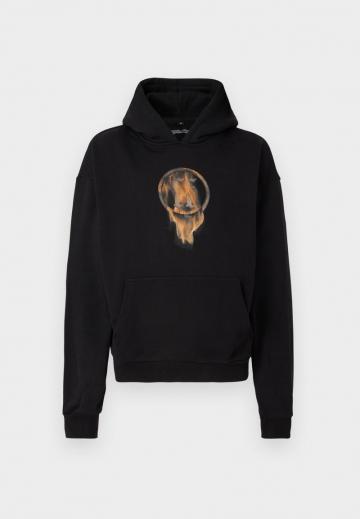 Пуловер с капюшоном