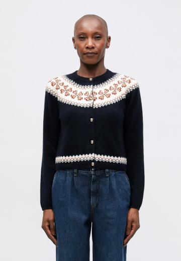Жаккардовая кофта