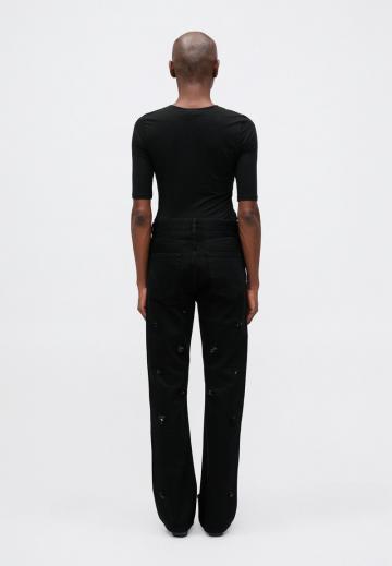 Прямые джинсы