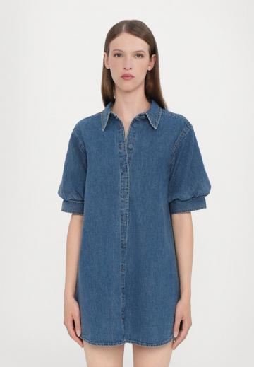 Джинсовое платье