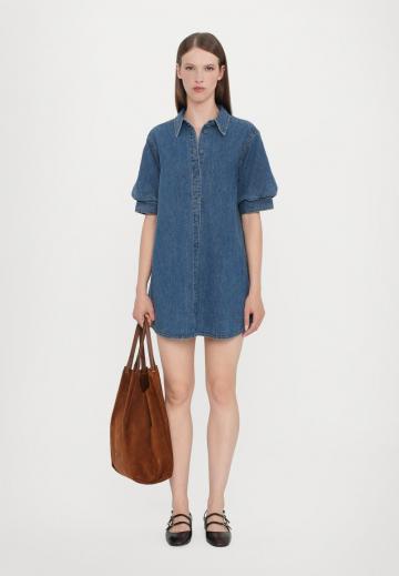 Джинсовое платье
