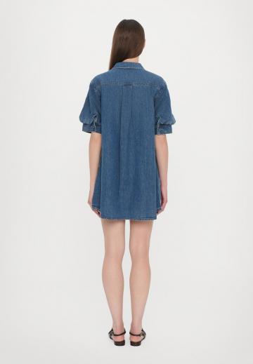 Джинсовое платье