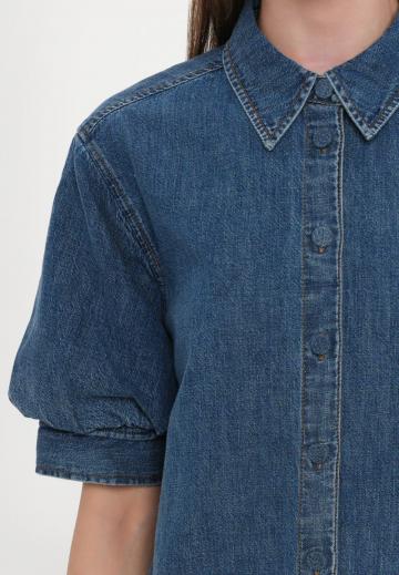 Джинсовое платье